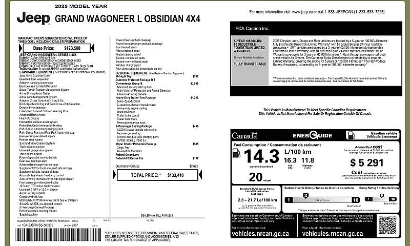 2025 Jeep Grand Wago...