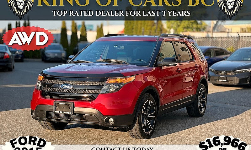 2015 Ford Explorer...