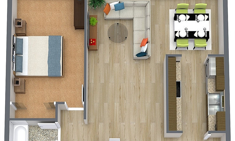 Bright And Renovated...