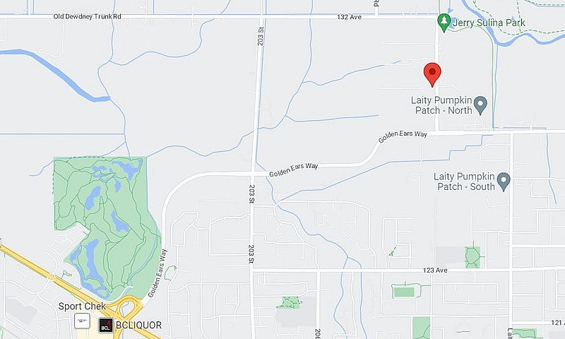 12957 210 Street Map...