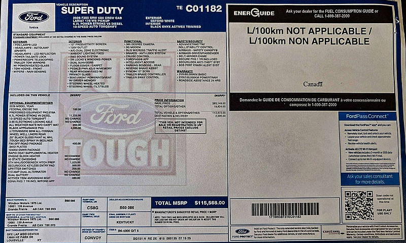 2026 Ford F-350 4X4 ...