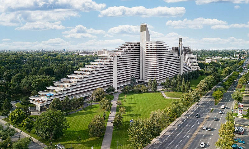 The Olympic Village ...