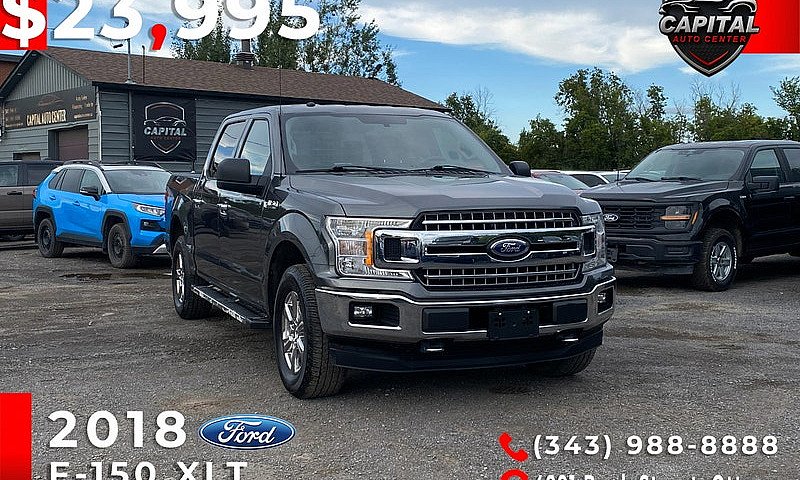 2018 Ford F-150 Xlt...