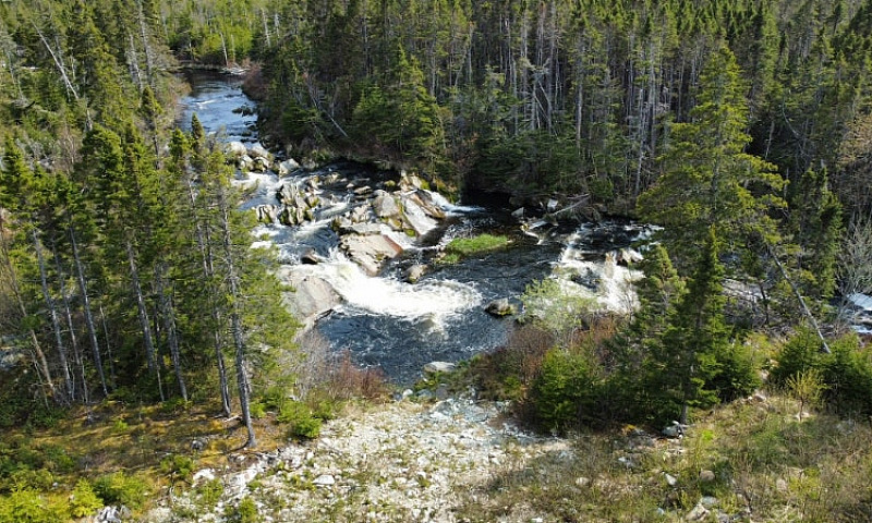 Land And Waterfall F...
