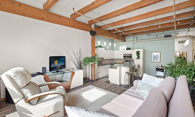 Spacious 1Bdrm Loft-...