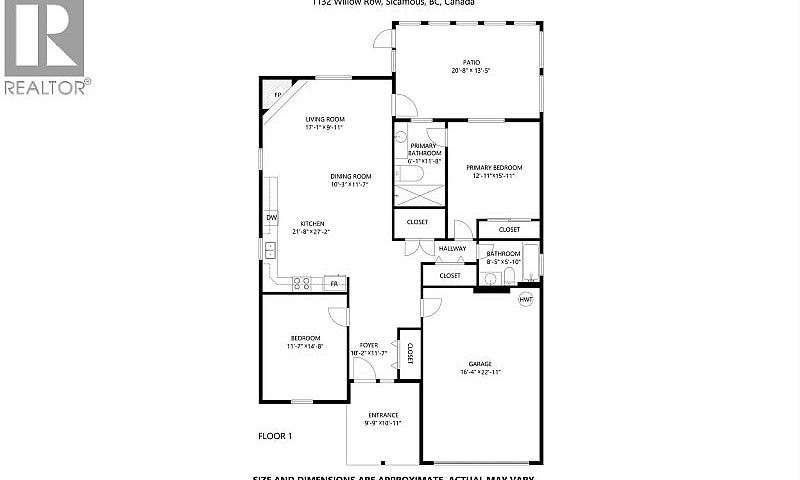 1132 Willow Row Sica...