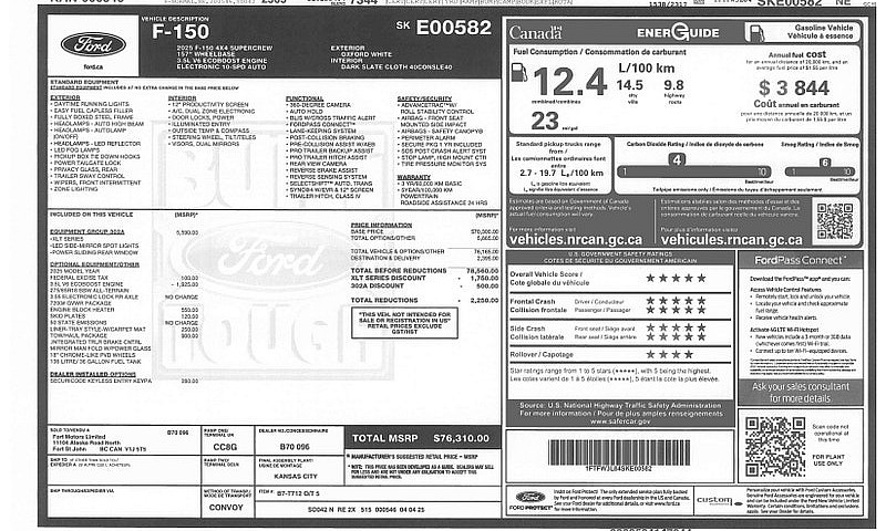 2025 Ford F-150 4X4 ...