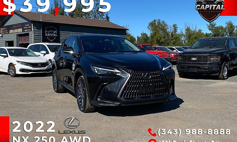 2022 Lexus Nx 250...