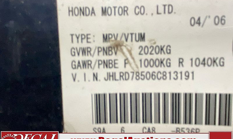 2006 Honda Cr-V...