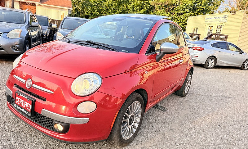 2014 Fiat 500 Lounge...