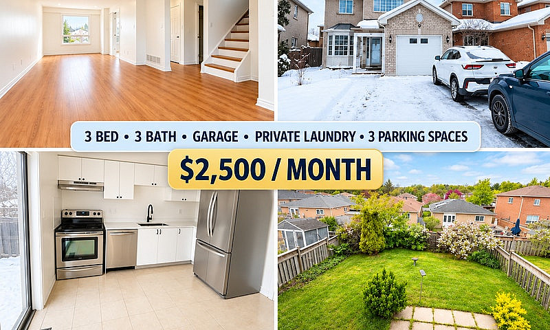 3 Bed 3 Bath Barrie ...