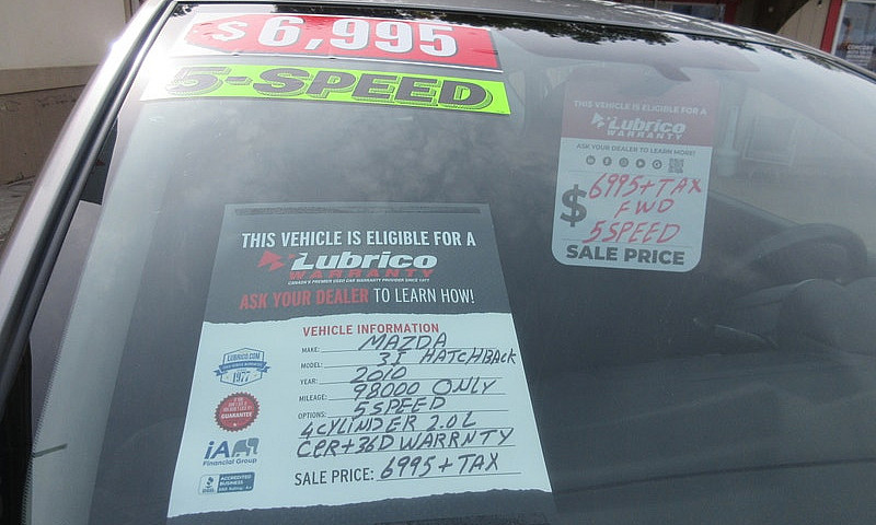 2010 Mazda Mazda3 Gx...