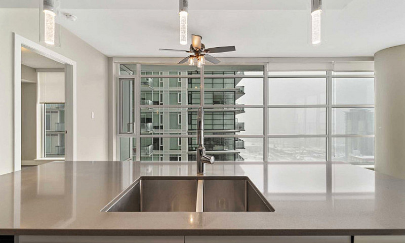 Condo With City Skyl...