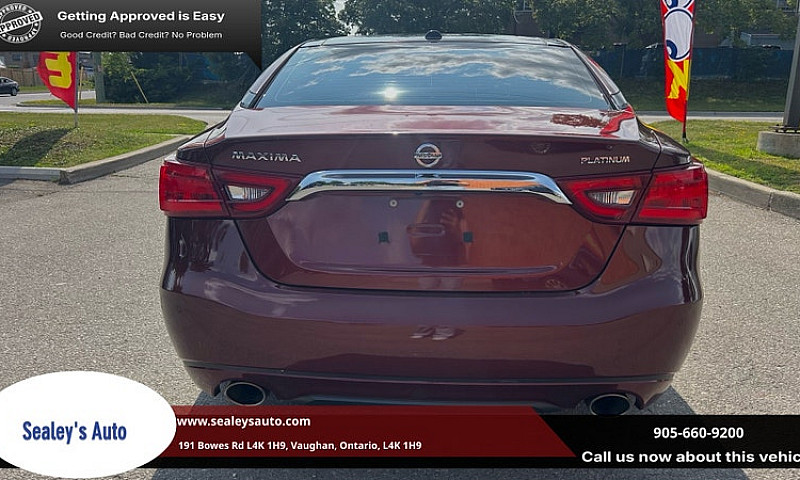 2016 Nissan Maxima 4...