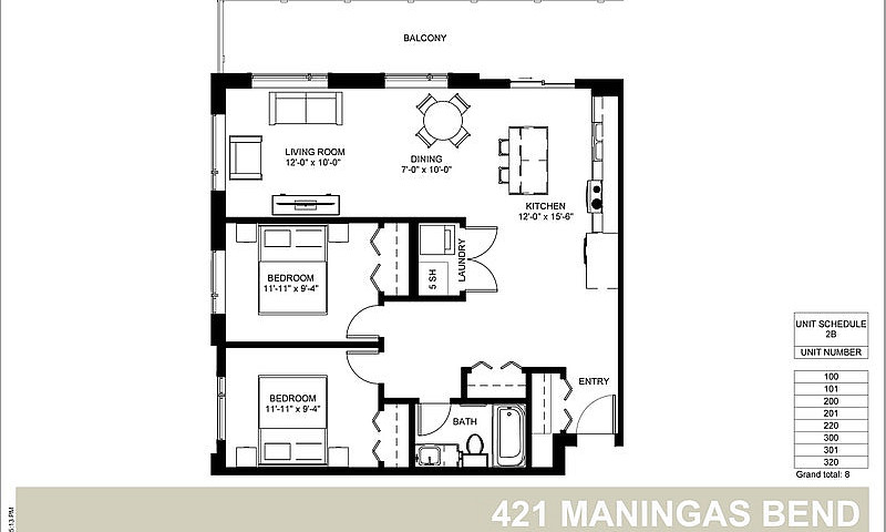 One Bedroom Unit- Br...