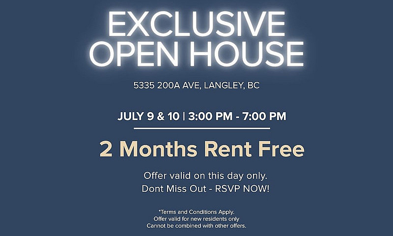 Exclusive Open House...