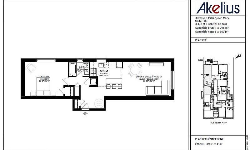 Newly Renovated 3.5 ...
