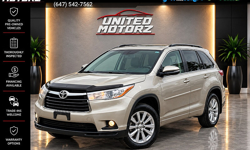 2014 Toyota Highland...