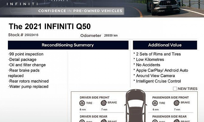 2021 Infiniti Q50 - ...