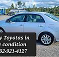 Toyotas In Any Shape, No Inspection, Rusty Or High Mileage Etc