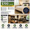 Room For Rent With Include 700 With Private Bathroom