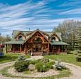 5 Bedroom 3 Bath Log Style Home On 106.83 Acres