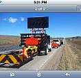 1996 Ford F800 Crash Attenuator Truck