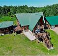 Stunning Log Home On 80 Acres