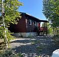 Chalet En Bois Rond État Neuf