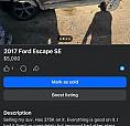 2017 Ford Escape Se 