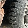 Winter Tire With Ream 195/65 R15. (60-70%)
