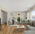 Executive 1-br Suite At 236 Jogues St – Expanded Living Area