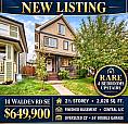 Extremely Rare 4 Bedroom 2 1/2 Storey Home In Walden