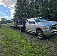 Crew Cab Ram 3500 Dually With Tri Axle Trailerlooking For Skidsr