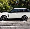2008 Land Rover Range Rover Supercharged Pearl White On White 
