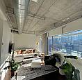900 Sq Ft Furnished Loft | Queen West | Cn Tower Views + Parking