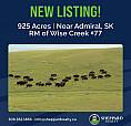 925 Acres Of Pasture & Hay Land | Admiral, Sk Area