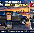 2013 Dodge Grand Caravan Crew-Wheelchair Accessible-Power Ramp