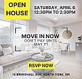 New Two-Bedroom Townhome Rentals- Move In Now, Pay Later