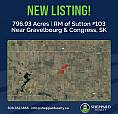 5 Quarters Grain Land | Rm Of Sutton #103 | Near Gravelbourg, Sk