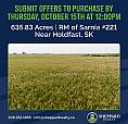 4 Quarters Of Productive Grain Land | Near Holdfast, Sk