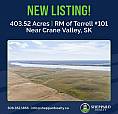 243.30 Deeded Acres | 160.20 Crown Lease Land | Crane Valley, Sk