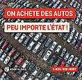 Nous Achetons Les Voitures Scrap Et Accidentées à Saguenay !!!