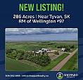 286 Acres & Yard Site | Rm Of Wellington # 97 | Tyvan, Sk Area