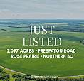 2,097 Acres | Rose Prairie Farmland | Northern Bc
