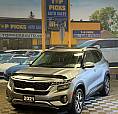2021 Kia Seltos Leather, Heated & Cooled Seats, Sunroof, One Own