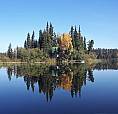 Livingstone Island Summit Lake, British Columbia