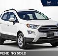 2018 Ford Ecosport Se | No Accidents | Tow Hooks | Roof Rails