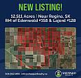 Premier Farmland Offering | 12,511 Acres | Near Regina, Sk Area