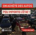 Auto à Vendre ? Achat D’auto Scrap ✅